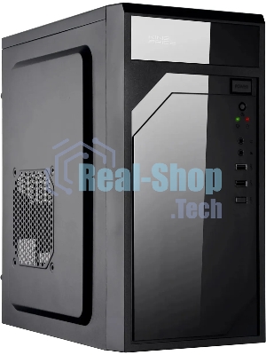 Компьютерный корпус KingPrice KPCC-MN208 черный без БП mATX 1x80мм 2x120мм 2xUSB 2.0 audio