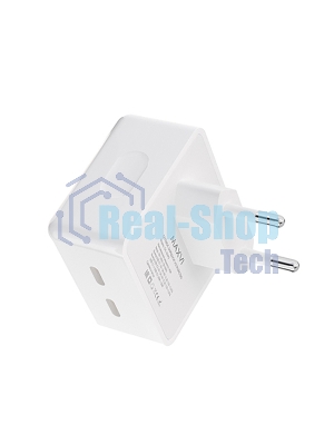 Сетевое зарядное устройство Maxvi CHL-604PD Type-C\Type-C 40W 6A (3A+3A) PD QC3.0, белый