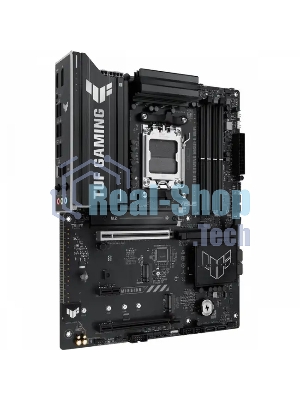 Материнская плата ASUS TUF Gaming B850-E WiFi, AM5, AMD B850, 4xDDR5, 4xSATA, 3xM.2, 1xPCIe 5.0 x16, 1xPCIe 4.0 x16, 1xPCIe x1, 1xDP, 1xHDMI, 2xUSB-C (1x10Gbps, 1x20Gbps), 3xUSB-A 5Gbps, 3xUSB-A 2.0, 1x2.5Gb LAN, Wi-Fi 6E, Bluetooth 5.3, 3x3.5 мм, 7.1, ATX