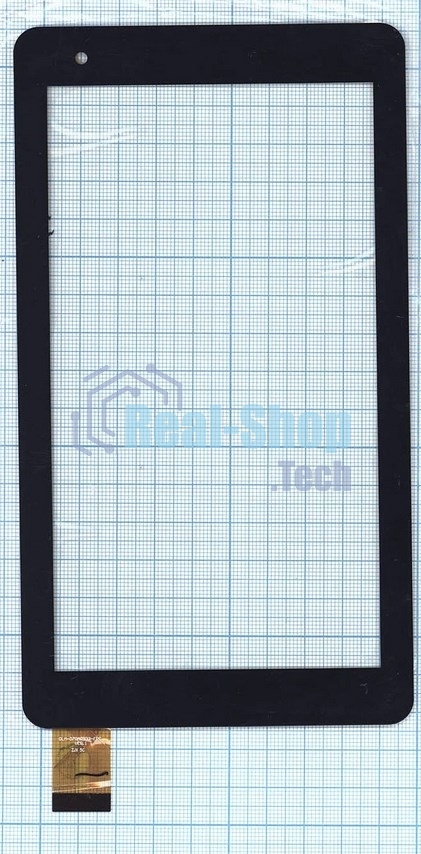 Сенсорное стекло (тачскрин) OLM-070A0933-FPC. черное