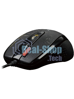 Мышь проводная A4Tech F5 черный, 3000 dpi, USB, кнопки - 7