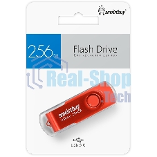 Флешка USB SmartBuy R/W (SB256Gb3TWR) UFD 3.0/3.1 256Gb,Twist красный