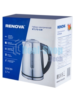Чайник электрический Renova KT17S-03B
