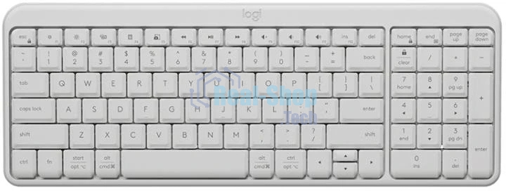 Клавиатура Logitech K251 белый беспроводная BT Multimedia (920-013364)