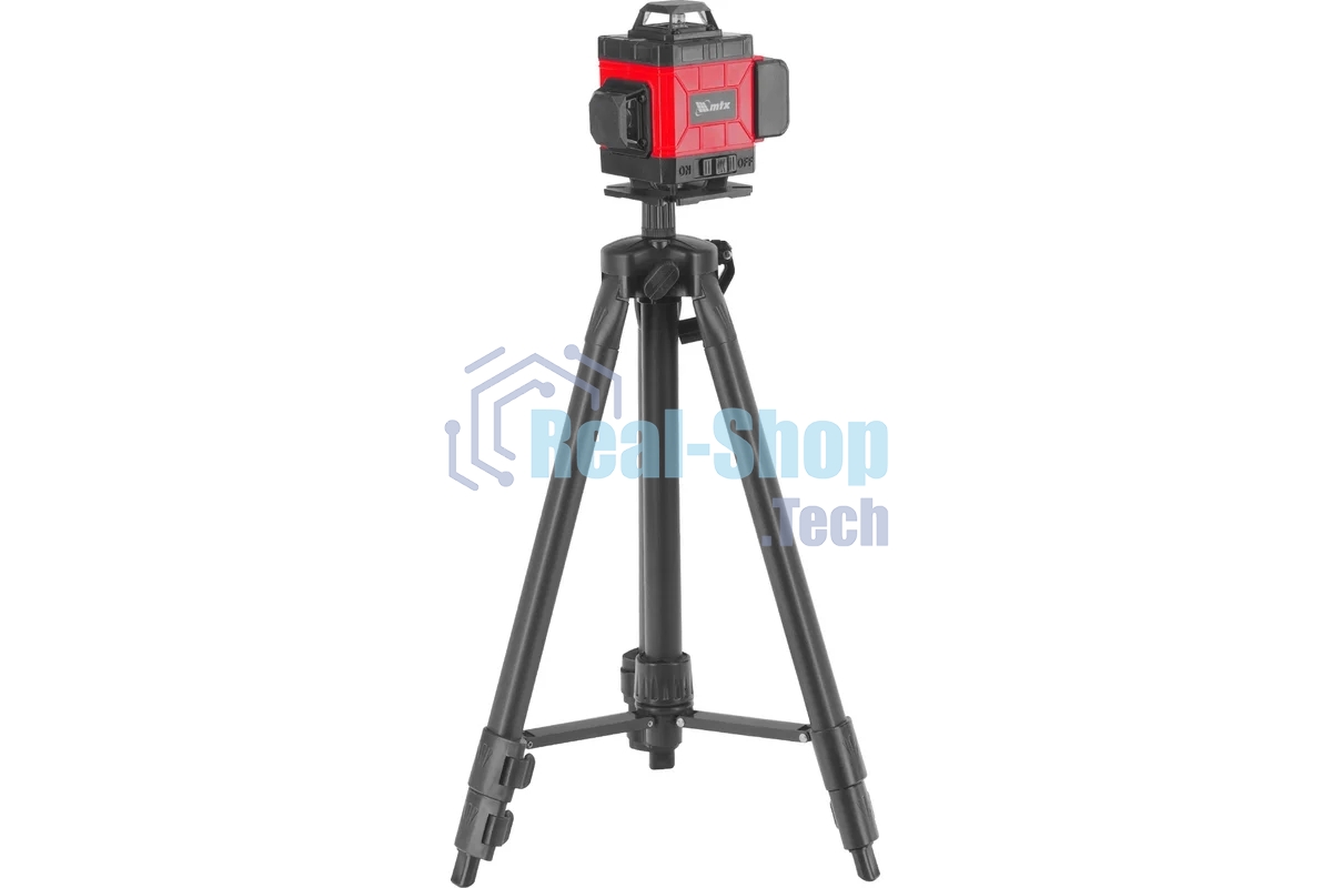 Лазерный уровень м-призм. MTX ML 360-4 Pro SET, 30 м, акк. Li 3000 мА·ч, состоит из 2 частей