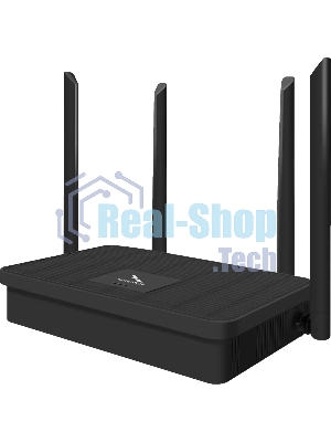 Маршрутизатор Триколор TR-router-04 (046/91/00057758) AC1200 10/100/1000BASE-TX черный