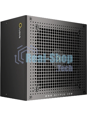 Блок питания Ocypus Iota P1000 (Iota-P1000-G1FFBK024X-EU), 1200Вт, 80 PLUS Gold, 120мм, модульный, черный