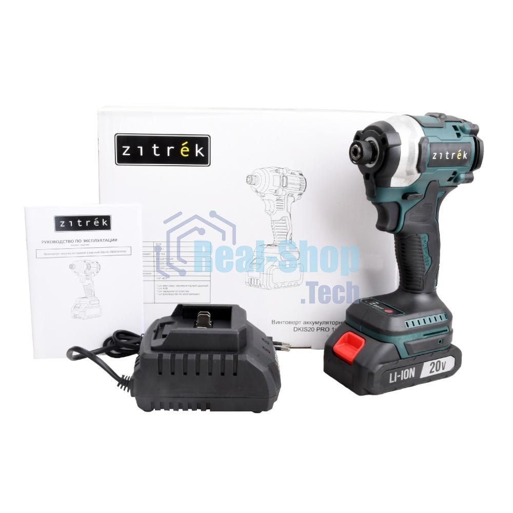 Винтоверт Zitrek DKIS20 PRO 20Вт аккум. патрон:шестигр.1/4