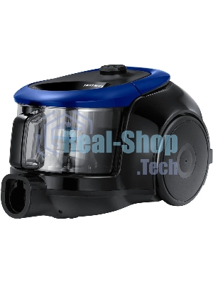 Пылесос Samsung VC18M2110SB/EV синий/черный, 380/1800 Вт, уборка сухой, пылесборник контейнер 1.5 л