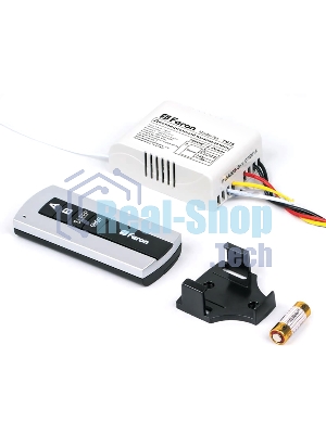 Выключатель дистанционный Feron 230V 1000W 2-хканальный 30м с пультом управления, TM75
