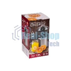 Соковыжималка ENERGY EN-227USB черный/серебристый, цитрусовая, 80 Вт, 300 мл, механическое