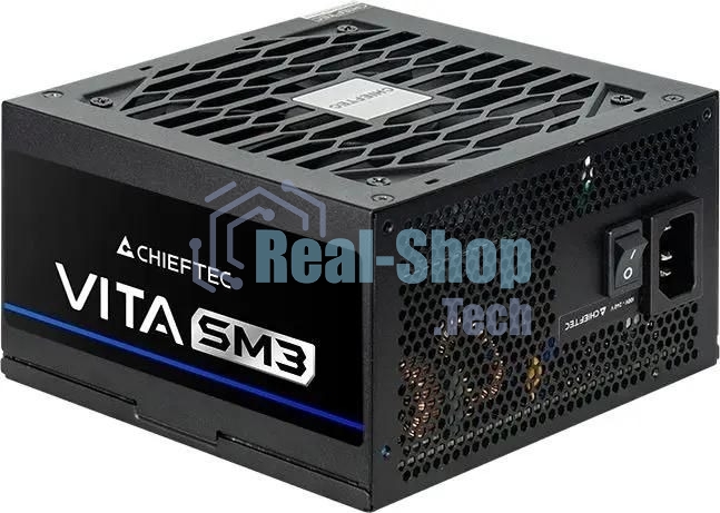 Блок питания Chieftec Vita SM3 BPX-750-C (ATX 3.1, 750W, 80 PLUS BRONZE, Active PFC, 120мм fan, Semi-modular Cable Management) Retail