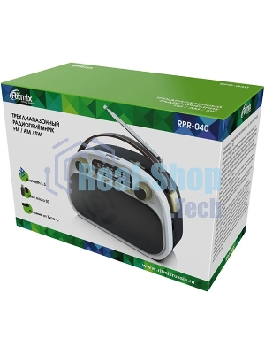 Радиоприемник Ritmix RPR-040 белый