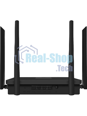 Маршрутизатор Триколор TR-router-04 (046/91/00057758) AC1200 10/100/1000BASE-TX черный