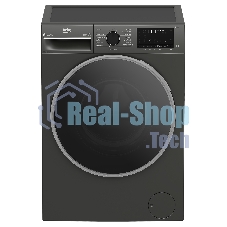 Стиральная машина Beko B3WFR57H2A черный, загрузка фронтальная 7.5 кг, 1200 об/мин., класс: А