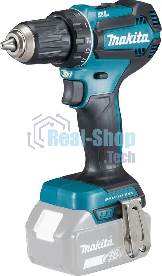 Дрель-шуруповерт Makita DDF485Z, 18 В, 0 Ач, 50 Нм, бесщеточный