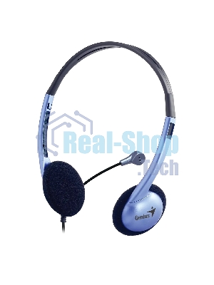 Гарнитура Genius HS-02B фиолетовый, проводная, 3.5 мм