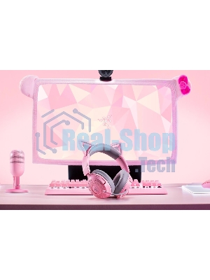 Гарнитура Razer Kraken Kitty V3 X розовый, проводная, 3.5 мм