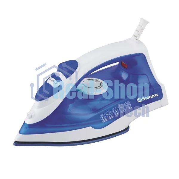 Утюг Sakura SA-3062CBL 1800 Вт керам. подошва, пар. увлажнение, самоочист.