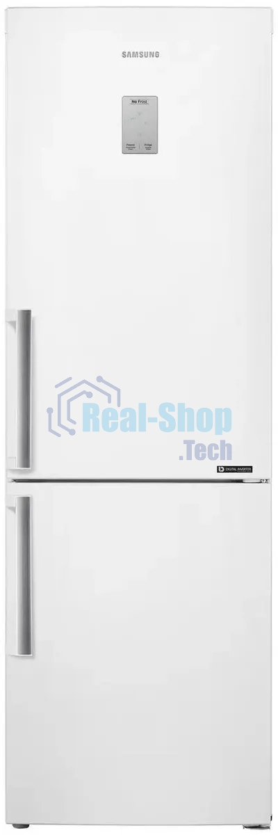 Холодильник Samsung RB33J3515WW/EF белый двухкамерный 231/108л морозилка снизу, No Frost