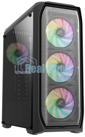 Компьютерный корпус ZALMAN N5 MF, ATX, черный, WINDOW, 1x5.25