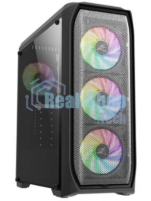 Компьютерный корпус ZALMAN N5 MF, ATX, черный, WINDOW, 1x5.25