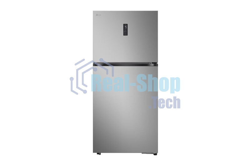 Холодильник LG GR-B922FMBM серебристый двухкамерный 428/184л морозилка сверху, No Frost
