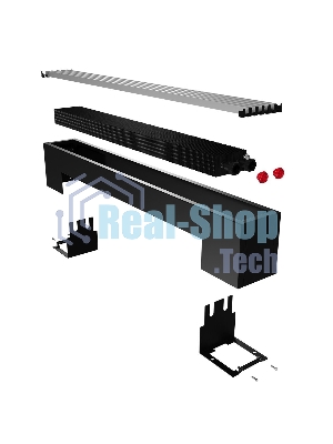 Конвектор напольный Royal Thermo STEP-130/130/1600-2-N-BL-LG-BL