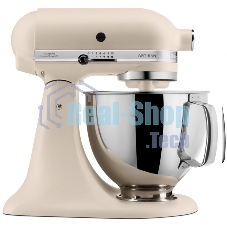 Настольный миксер с откидным блоком KitchenAid 5KSM125EMH Artisan 4.8 л, кремовый