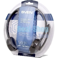 Гарнитура Sven AP-151MV чёрный, проводная, 3.5 мм