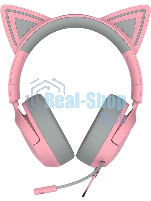 Гарнитура Razer Kraken Kitty V3 X розовый, проводная, 3.5 мм
