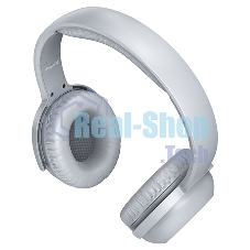 Беспроводные/проводные наушники Hoco W33 серый, полноразмерные, Bluetooth + проводной, складная конструкция, до 10 ч.