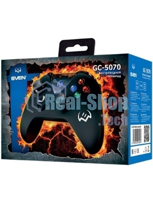Геймпад SVEN GC-5070 черный беспроводной