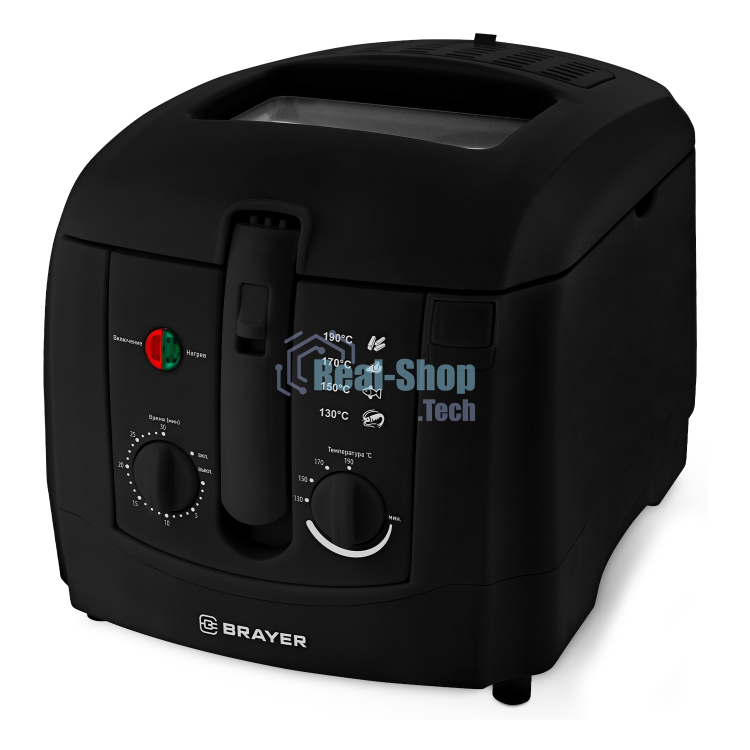 Фритюрница BRAYER 2830BR-BK