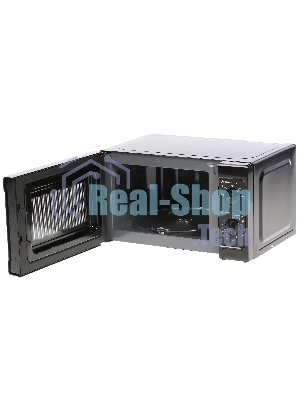 Микроволновая печь BBK 20MWS-709M/B черный, 20 л, 700 Вт, переключатели - поворотный механизм