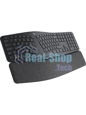 Клавиатура Logitech Ergo K860 беспроводная, Bluetooth, радиоканал, чёрный