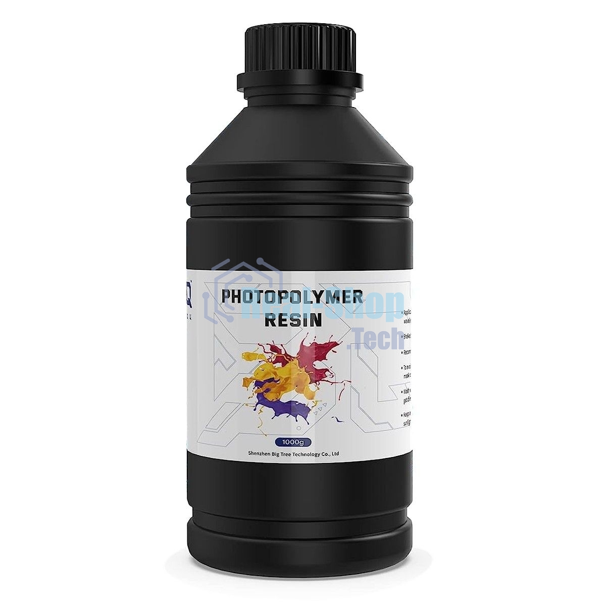 Фотополимерная смола BIQU ABS Resin Gray 1000ML