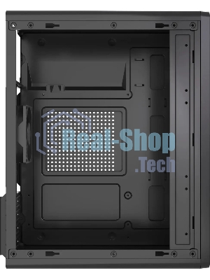 Компьютерный корпус Accord ACC-M258-01B черный без БП mATX 4x120мм 2xUSB2.0 audio