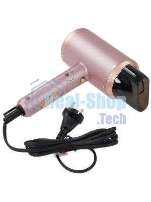 Фен ARESA AR-3222 розовый, 1800 Вт, компактный