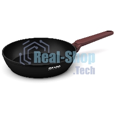 Сковорода Rondell Bojole RDA-2025 круглая 28см покрытие: Xylan Plus ручка несъемная (без крышки) черный