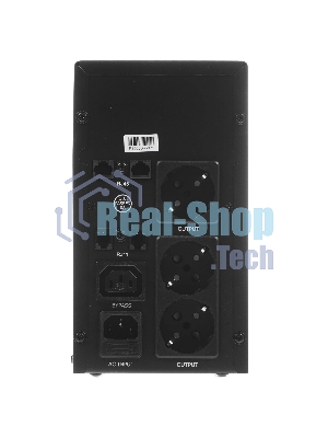 Источник бесперебойного питания Crown CMU-SP800EURO USB/800 ВА\480 Вт/1 х IEC 320 C13 (компьютерная), 3 х CEE 7 (евророзетка)