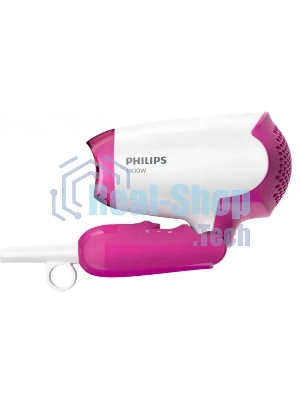 Фен Philips BHD003/00 розовый/белый, 1400 Вт, компактный