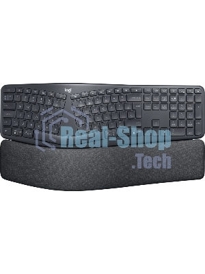 Клавиатура Logitech Ergo K860 беспроводная, Bluetooth, радиоканал, чёрный