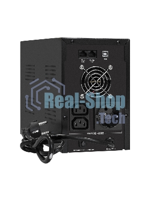 Источник бесперебойного питания ExeGate EX292633RUS SpecialPro Smart LLB-2200.LCD.AVR.1SH.2C13.RJ.USB 2200VA/1300W,LCD,AVR,1*Schuko+2*C13,RJ45/11,USB, металлический корпус, черный