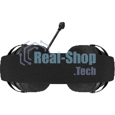 Гарнитура Acer AHW122 чёрный, проводная, USB, подсветка