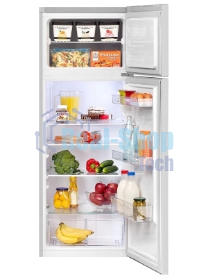 Холодильник Beko RDSK240M00S серебристый двухкамерный 177/46л морозилка сверху