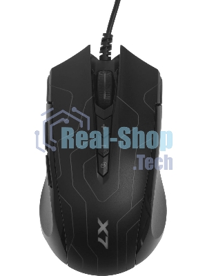Мышь проводная A4Tech X89 Maze черный, 2400 dpi, USB, кнопки - 8