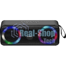 Акустическая система Defender LIGHT/BT/FM/USB/TF/AUX Q1 черный 10 Вт