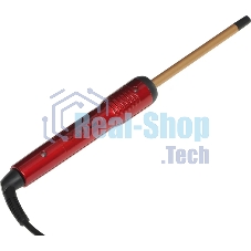 Щипцы для завивки волос Sinbo SHD 7077 красный/золотистый, 10 мм, 200 °C, 1 режим