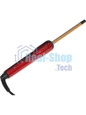 Щипцы для завивки волос Sinbo SHD 7077 красный/золотистый, 10 мм, 200 °C, 1 режим
